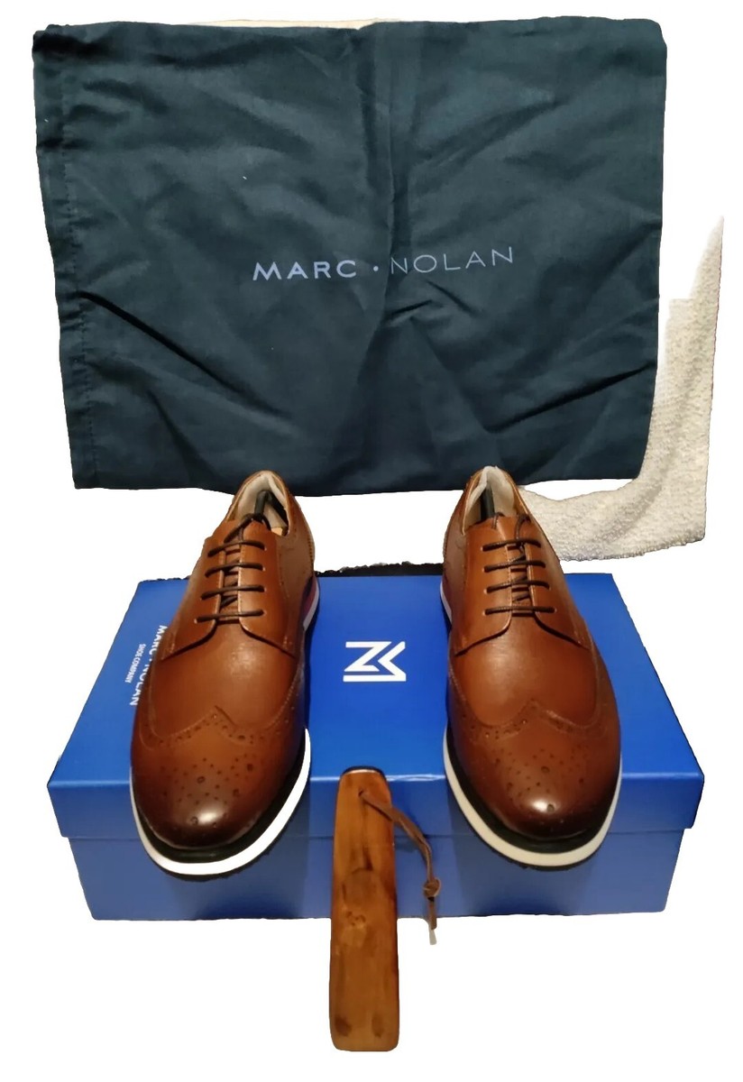 Marc Nolan Jasper Black Wingtip Oxford Sneakers Mens 14 Brogue Dress Hybrid MARC NOLAN Jasper Wingtip Oxfords Casual Dress Shoes Men main image 3