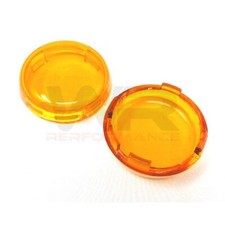 Indicator Lense Bullet Amber X2 for Harley XL 883L Superlow 2011-2017