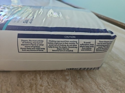 Covidien Curity Größe 7 Baby Windeln Neu Komplettpaket 41+ Pfund - Bild 9 von 11