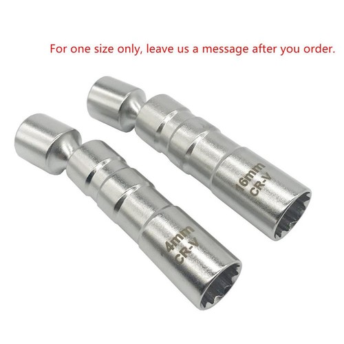 14mm/16mm Thin Wall Magnetic Swivel Spark Plug Socket 3/8 inch Drive 12 Point V - Picture 4 of 9