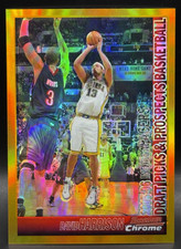 2005-06 Bowman Draft Chrome GOLD Refractor David Harrison 07/50 NM #22 Pacers