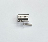 100 X Edelstahl Querstabhalter Traversenhalter 12 Mm Anschluß Ø 42,4 Mm V2A