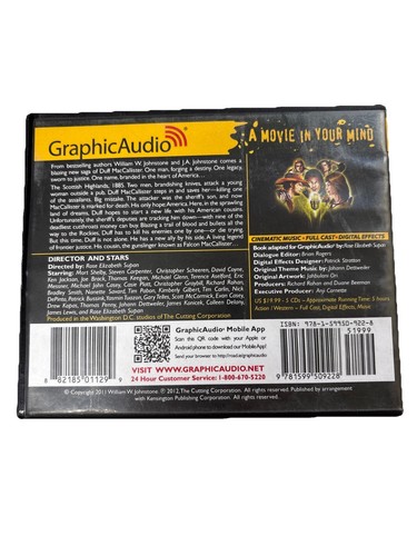 William W. Johnstone MacCallister #1 The Eagles Legacy GraphicAudio Book CD - Picture 2 of 3