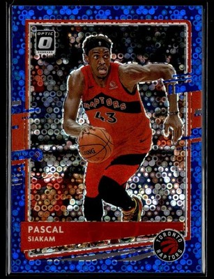 2020-21 Donruss Optic Fast Break Blue Pascal Siakam /50 Toronto Raptors #123