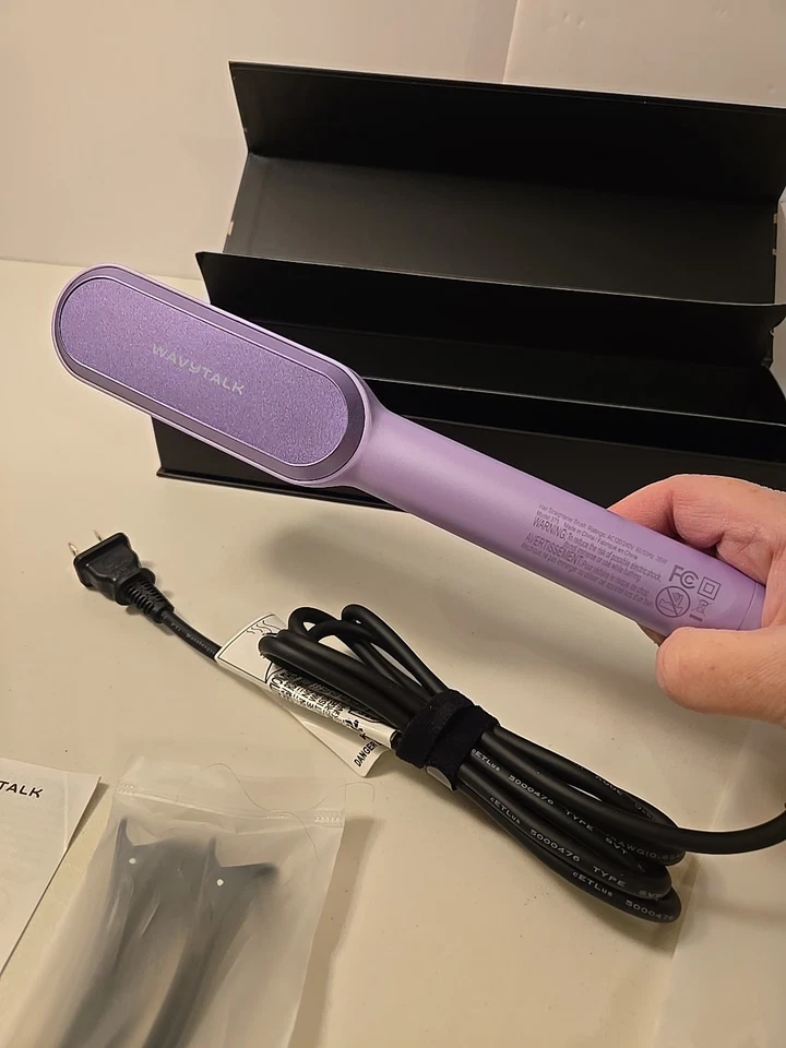 Wavytalk Professional  Salon Hair Straightener Brush 11 inch handle approx 14 oz - Image 4 of 4