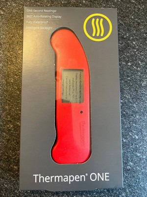 ThermoWorks Thermapen ONE Ultra-fast Digital Pro Thermometer Meat Bake BBQ RED