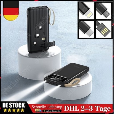 1000000mAh Powerbank Externer Batterie Ladegerät ZusatzAkku 4 USB Für Alle Handy