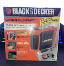 Black Decker Simple Start 12v Vehicle Battery Booster Jump Starter Bb7b New Black Decker Simple Start 12v Vehicle Battery Booster Jump Starter Bb7b New
