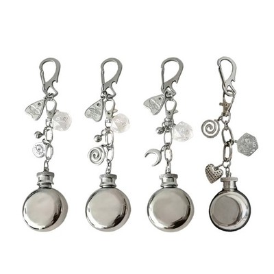 Elegant Alloy Dices Heart Keyring Unique Handmade Charm for Keys Bags Fashion