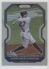2021 Panini Prizm Tier II Silver Prizm Giancarlo Stanton #180 10ou