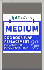 "PAC11-11038 Medium Dog Door Flap Replacement Compatible with Petsafe Freedom Do