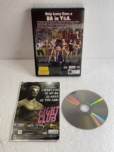 Leisure Suit Larry Magna Cum Laude (PlayStation 2 PS2, 2004) Complete CIB Tested - Picture 5 of 20