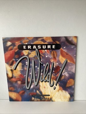 Erasure Wild 12'' Vinyl Album LP 1989 UK A1/B1 Innen und Beilagen Sehr guter Zustand Kostenloser Versand