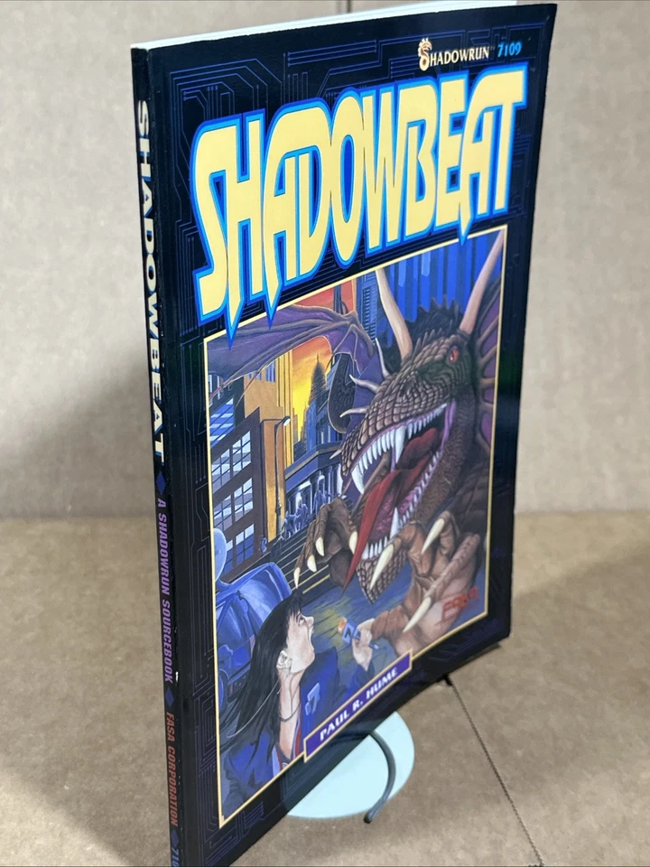 Shadowrun 7109 Shadowbeat FASA 1992 Paul R. Hume Foto 2 de 4