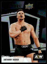 2022 Upper Deck Allure AEW #20 Anthony Ogogo Black Rainbow