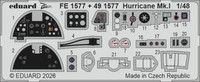 MW22 Eduard FE1577 Hurricane Mk.I 1/48 Zoom Set For Arma Hobby