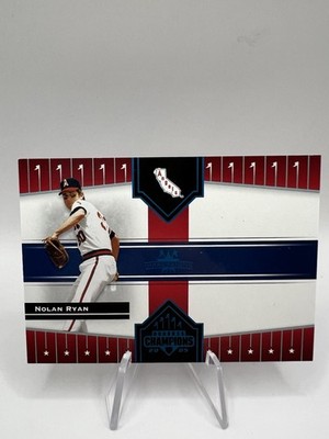 2005 Donruss Champions - Nolan Ryan #344 Blue Impressions /100