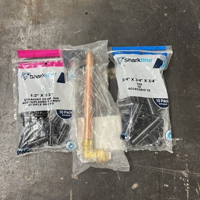 Lot Of SharkBite Fittings