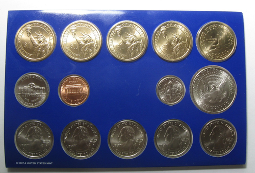 2008 P & D US Mint 28 Coin Uncirculated Mint Set #2 - Picture 5 of 5