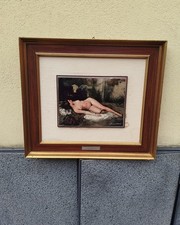 Quadro Romano Stefanelli , incisione e riporti a spessore di vari metalli nobili