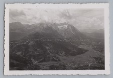 Garmisch-Partenkirchen 1936 - Blick ins Tal - Altes Foto 1930er