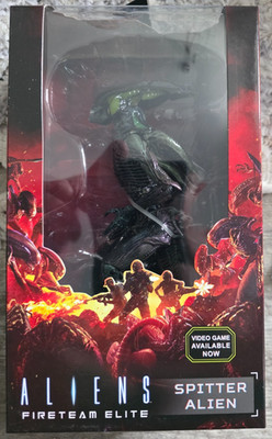 NECA Aliens Fireteam Elite - Spitter Alien  SEALED