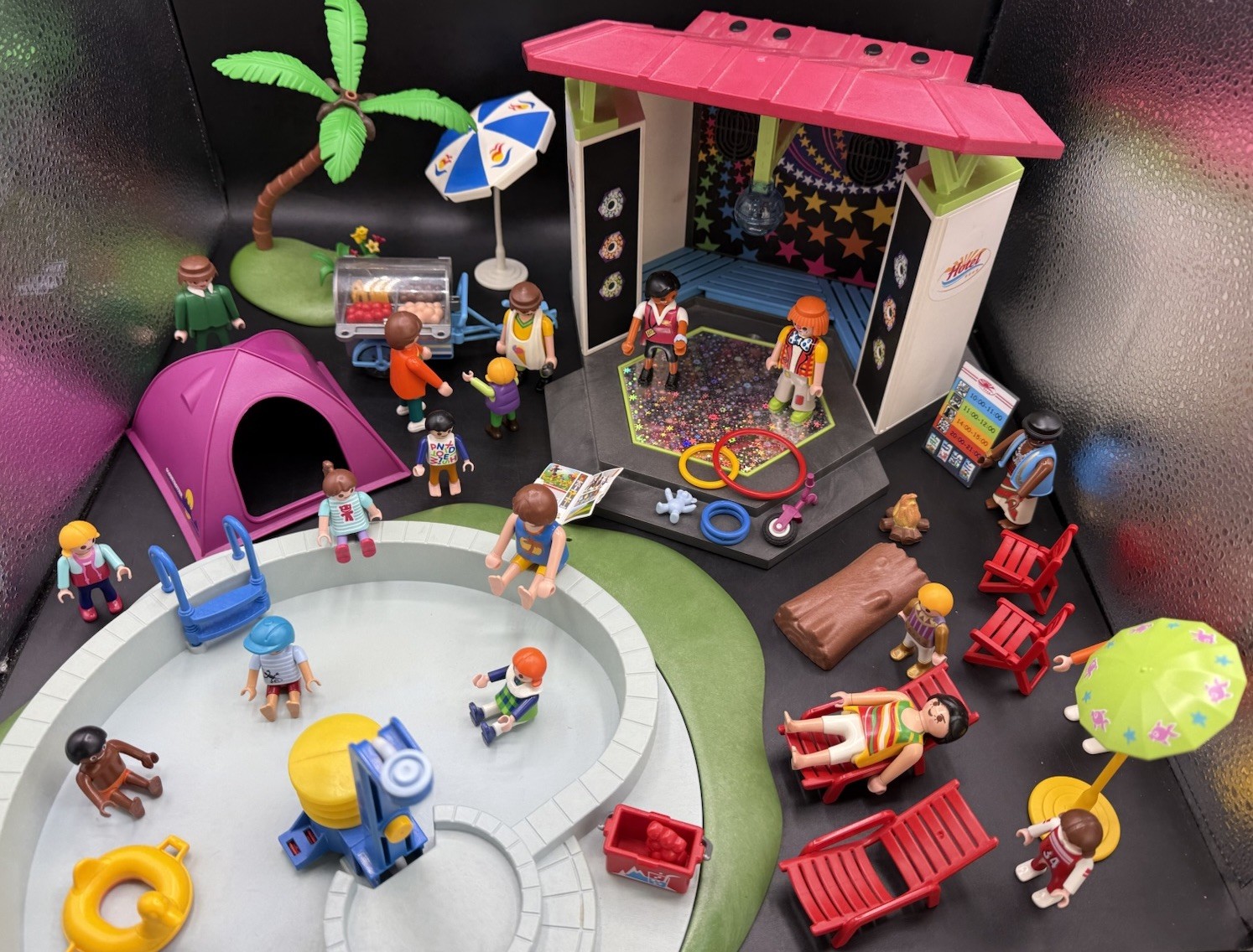 Playmobil Verano Diversión Piscina y Hotel Infantil/Infantil Club Disco Juego