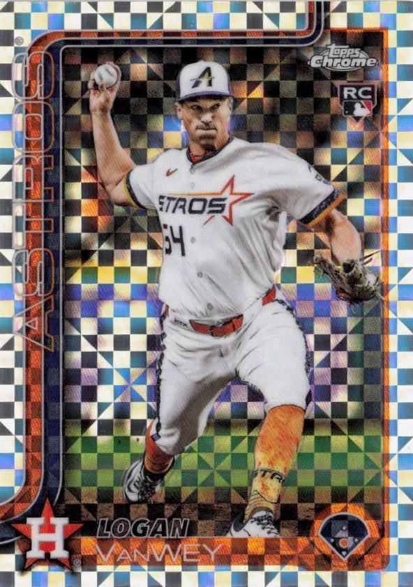 Logan VanWey Rookie - 2025 Topps Chrome Update #USC141 X-Fractors
