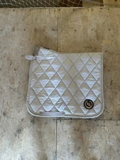 Back On Track Haze Collection Full Dressage Saddle Pad Beige