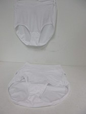 Vanity Fair Women's Beyond Comfort Panties 3 Pairs White Size: 6/M New