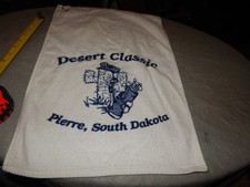 Vintage? Cannon Desert Classic Pierre Dakota Południowa Ręczniki golfowe Kombi Znajdź
