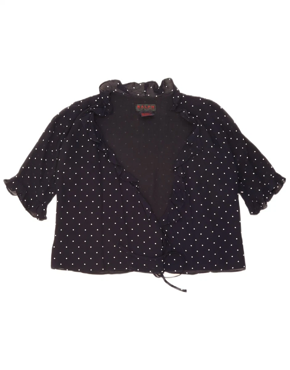【Polo Ralph Lauren】Polka-dot blouse Ralph Lauren Polka Dot Blouse Tops for Women for sale | eBay