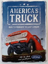 Plaque métal FORD America's