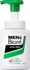 Men's Biore Foam Type Acne Care Face Wash 150ml Japan