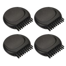 8Pcs Mini Golf Club Brush for Cleaning Portable Pocket Dust Groove Cleaner Black