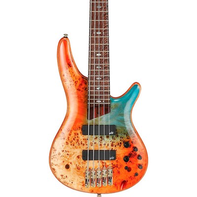 Ibanez Premium SR1605DW 5String Electric Bass Guitar Autumn Sunset Sky