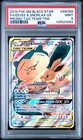 2019 POKEMON SM BLACK STAR PROMO TAG TEAM TINS FULL ART/EEVEE & SNORLAX GX PSA 9