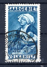 SAAR 107V ABART Cachet Expertisé Certifié MICHEL 107V Echt