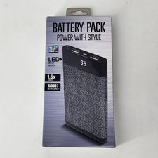 Battery Pack Power Bank Dual USB Portable Travel Charger - "POWER WITH STYLE"