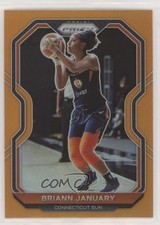 2021 Panini Prizm WNBA Orange Prizm 26/50 Briann January #18 5l1
