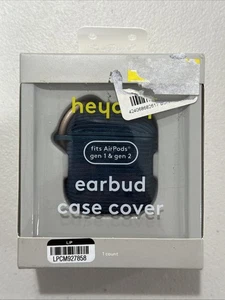 Heyday Earbuds Case Cover Compatible with AirPods Gen 1 & Gen 2 Teal Blue