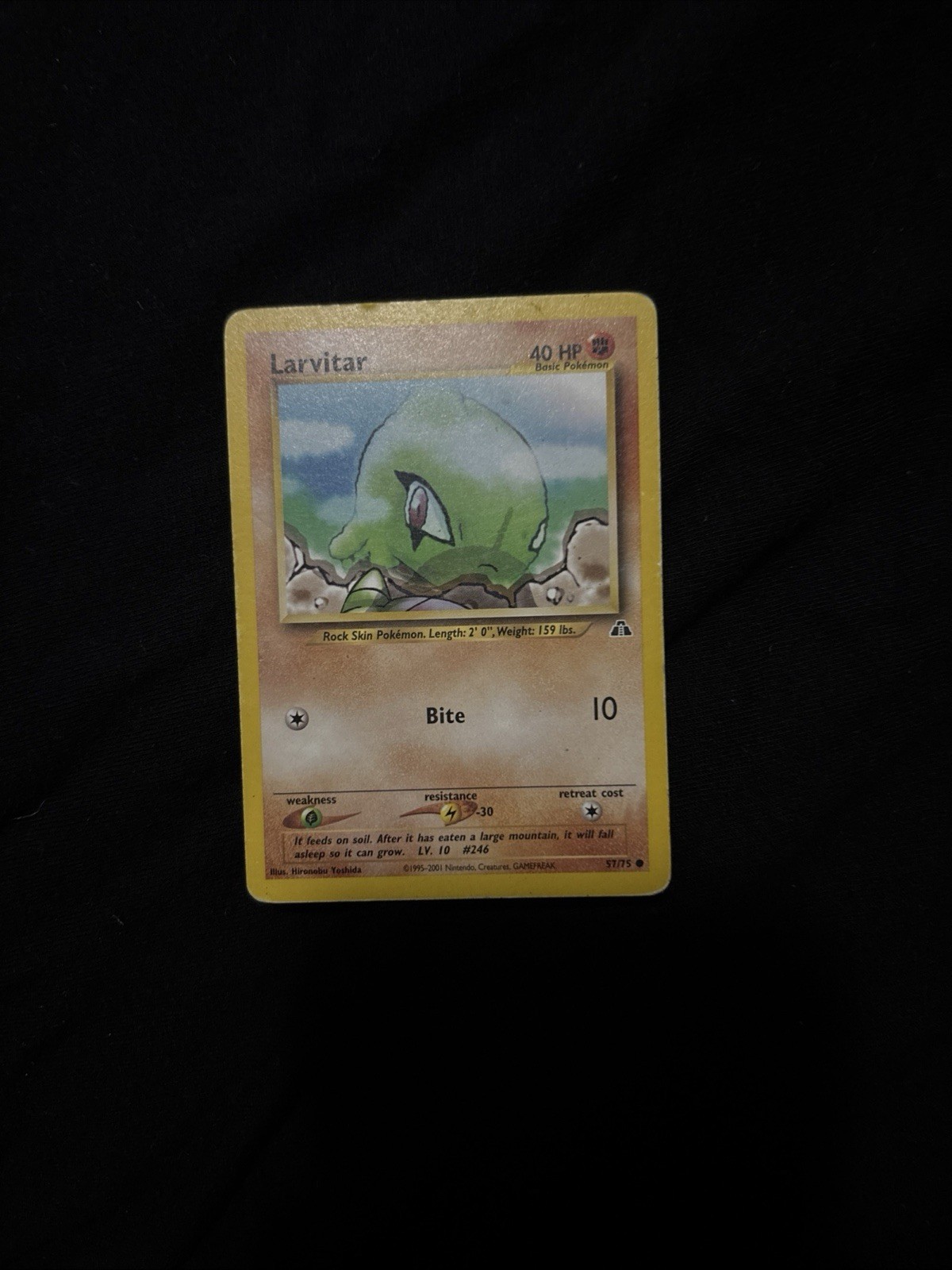 Pokemon Neo Discovery Larvitar 57/75