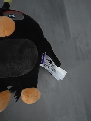 Angry Birds Plüsch Vogel Schwarz Milka 2019 18 cm Stofftier Werbefigur Werbetier