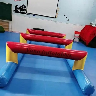 Commercial Inflatable Hurdles Obstacle Fun Sports Jump and Run Race Games 13x5ft