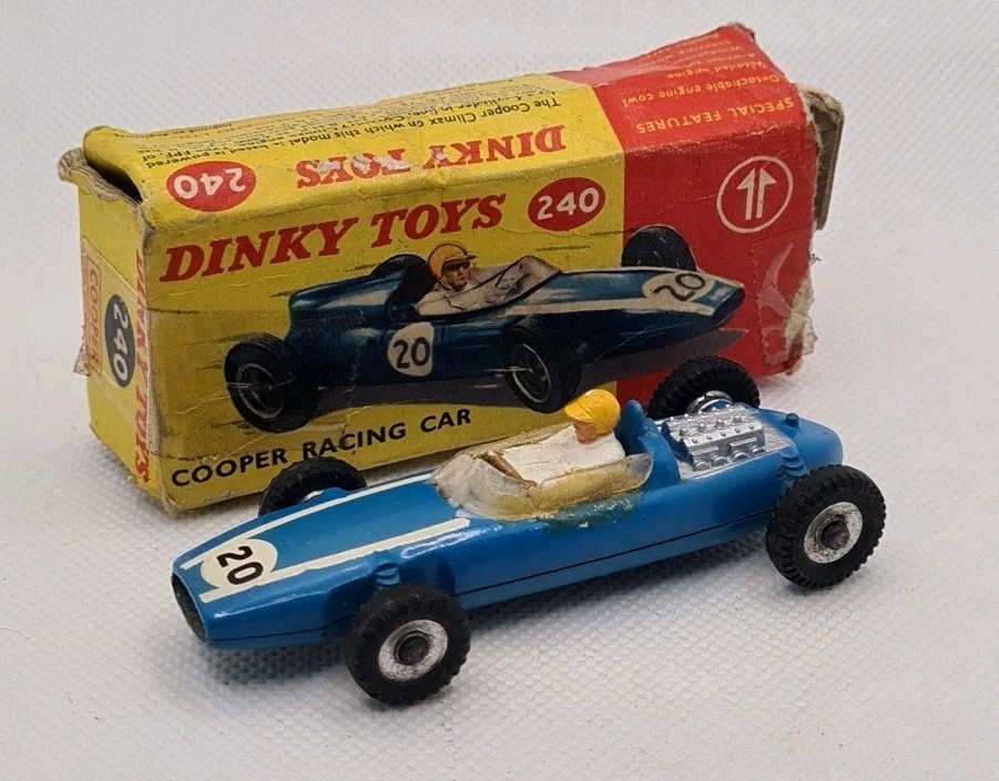 Dinky 240, Cooper Racing Car - Free Price Guide & Review