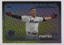 2024 Topps Series 1 Holiday Nick Fortes #81 12xs