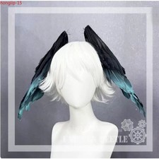 Arknights Ho'olheyak Cosplay Feather Wing Headpiece Anime Halloween Costume Prop