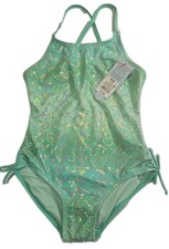 Cat  Jack Girls One Piece Swimsuit M 8 Multicolor NWT 12A3
