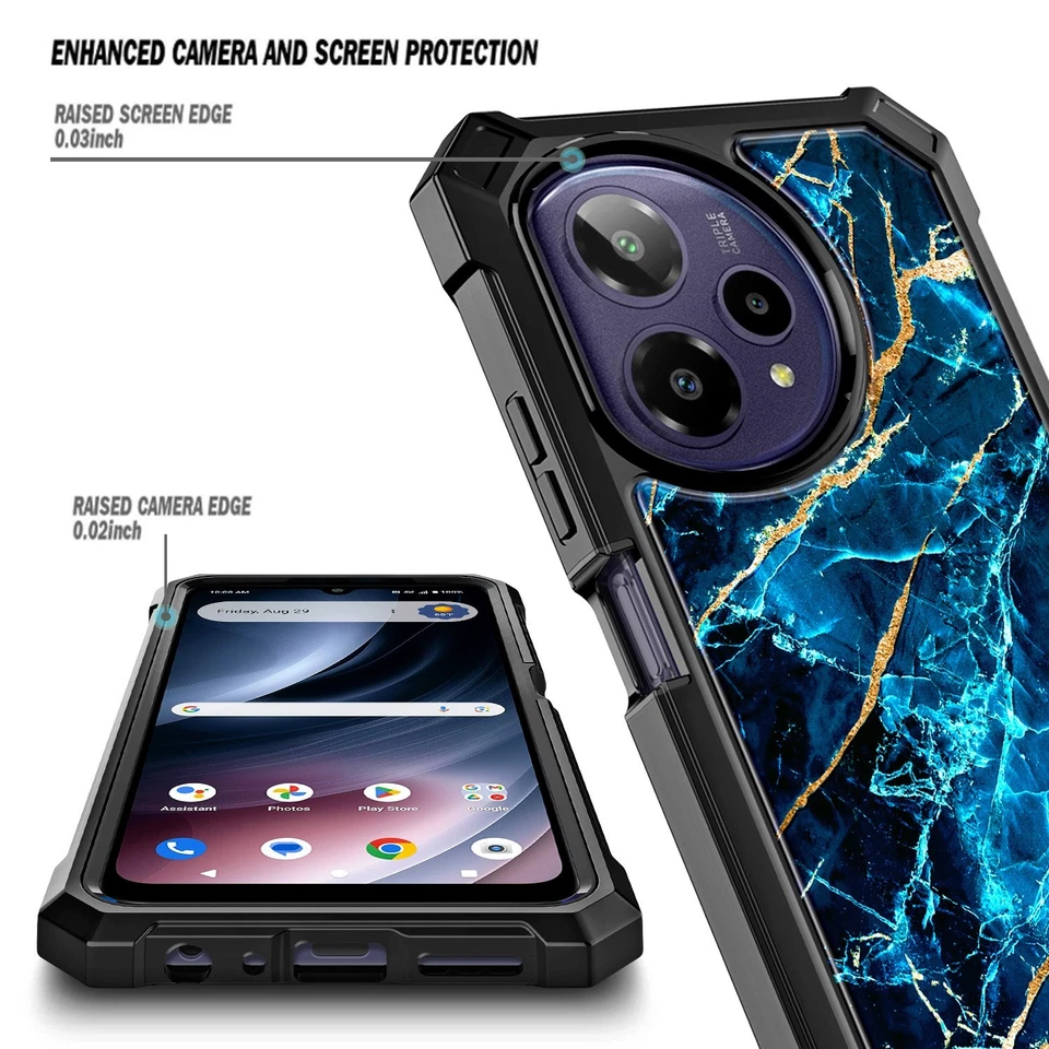 Funda de cuerpo completo para teléfono AT&T Verge 2 (2026) + Protector de pantalla Foto 4 de 4