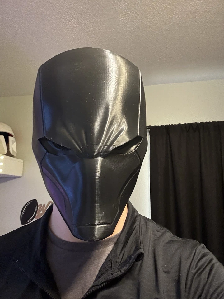 Casco Capucha Roja Cosplay/Máscara de exhibición Foto 2 de 4